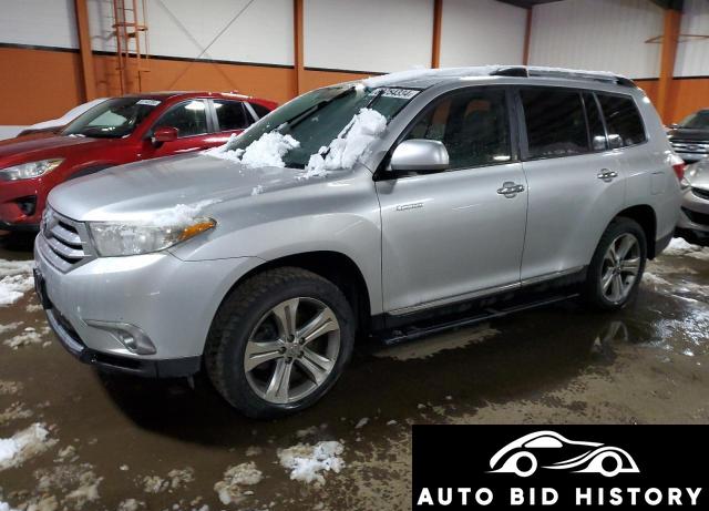 Toyota Highlander Limited 2011 Silver 3.5L  6