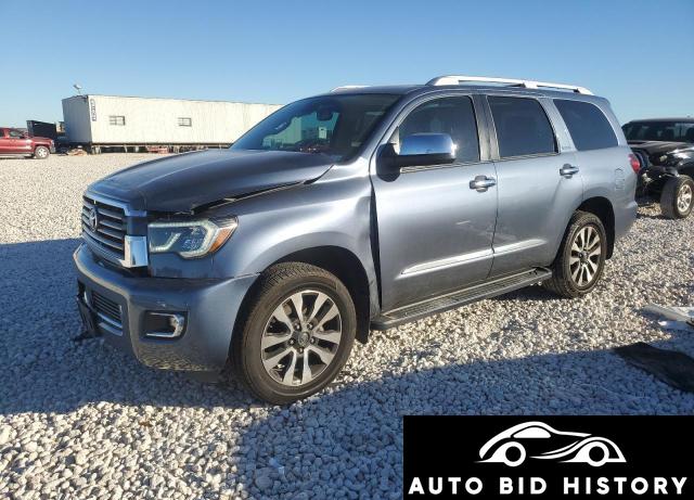 Toyota Sequoia Limited 2020 Blue 5.7L  8