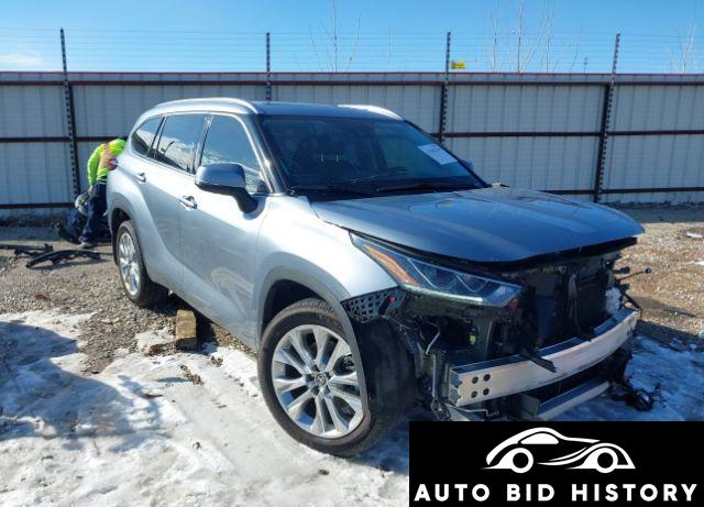 Toyota Highlander Limited 2021 Blue 3.5L