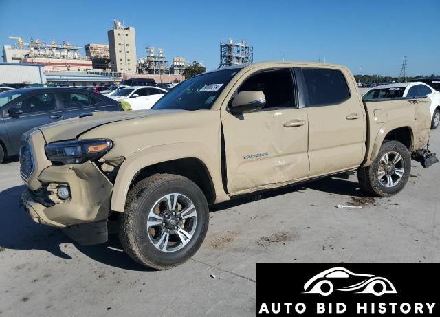 Toyota Tacoma Double Cab 2017 Tan 3.5L  6