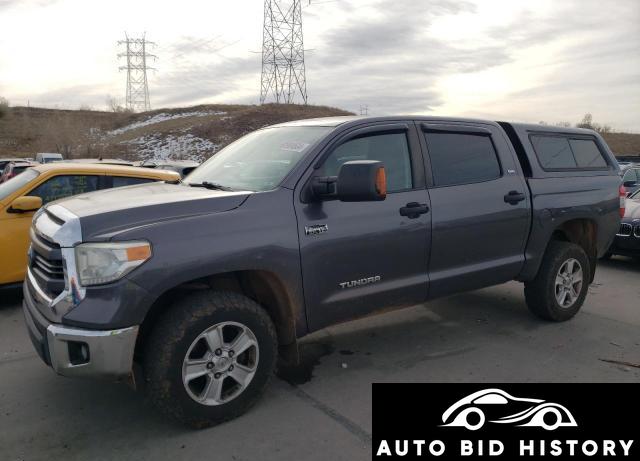 Toyota Tundra Crewmax Sr5 2015 Gray 5.7L  8