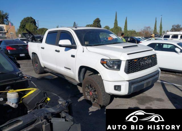 Toyota Tundra Trd Pro 5.7L V8 2019 White 5.7L