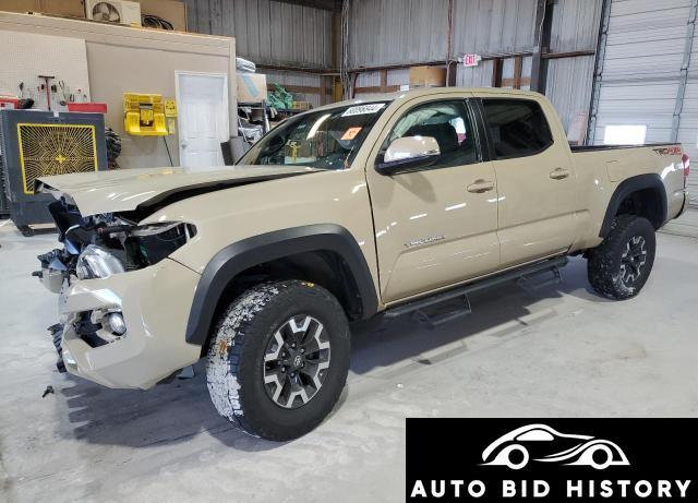 Toyota Tacoma Double Cab 2017 Tan 3.5L  6