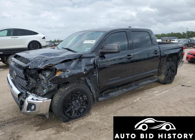 Toyota Tundra Crewmax Sr5 2021 Black 5.7L  8