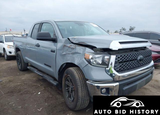 Toyota Tundra Sr5 2020 Gray 5.7L