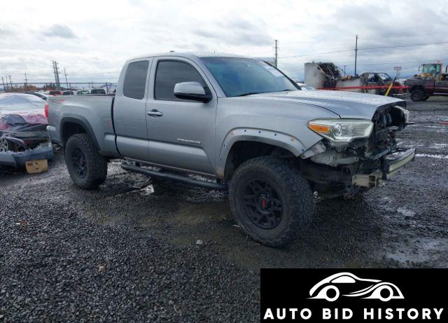 Toyota Tacoma Trd Off Road 2017 Silver 3.5L