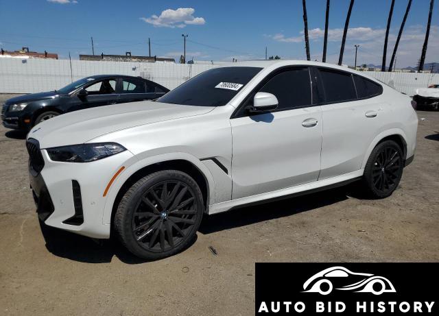 Bmw X6 Xdrive40I 2024 White 3.0L  6