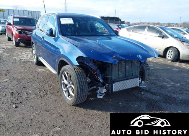 Bmw X3 Xdrive30I 2022 Blue 2.0L