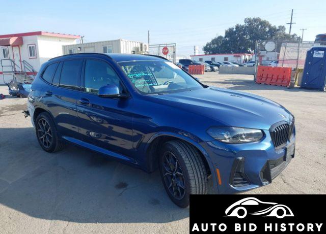 Bmw X3 Xdrive30I 2023 Blue 2.0L