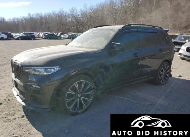Bmw X7 M50I 2022 Black 4.4L  8