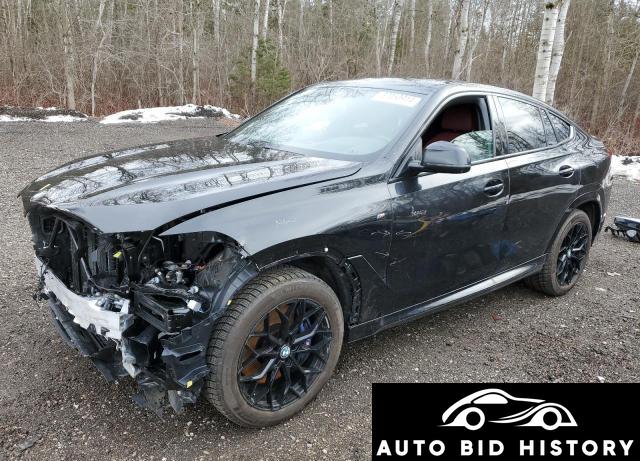 Bmw X6 M50I 2022 Black 4.4L  8