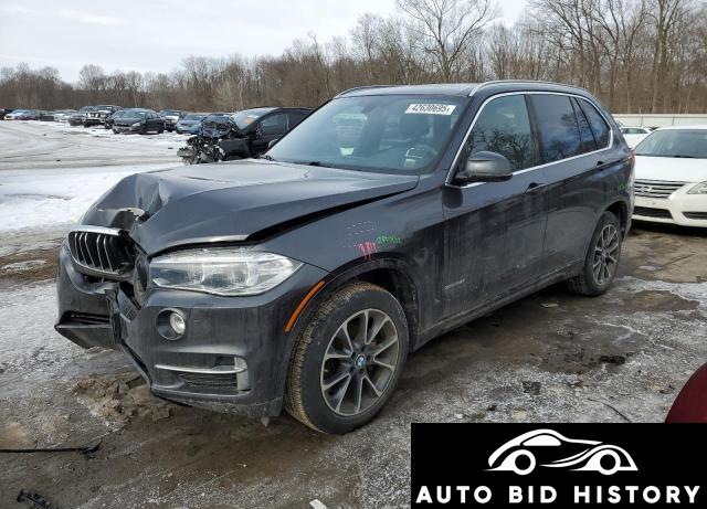 Bmw X5 Xdrive35I 2017 Black 3.0L  6
