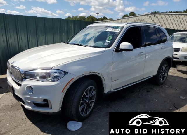 Bmw X5 Xdrive35I 2017 White 3.0L  6