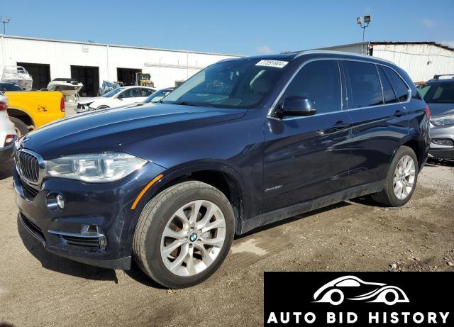 Bmw X5 Xdrive35I 2015 Blue 3.0L  6