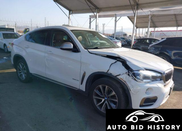 Bmw X6 Sdrive35I 2015 White 3.0L