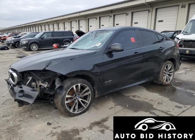 Bmw X6 Xdrive35I 2015 Black 3.0L  6