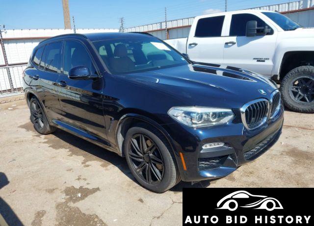 Bmw X3 Sdrive30I 2019 Black 2.0L