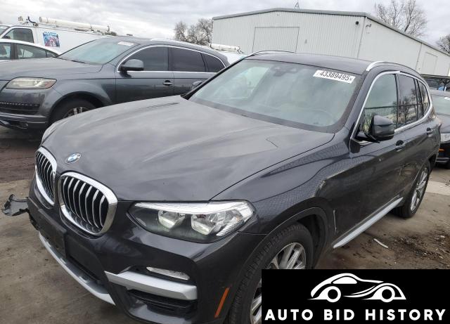 Bmw X3 Xdrive30I 2019 Charcoal 2.0L  4