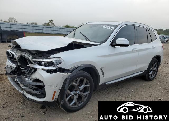Bmw X3 Sdrive30I 2021 White 2.0L  4