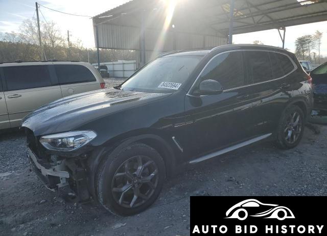 Bmw X3 Xdrive30I 2021 Black 2.0L  4