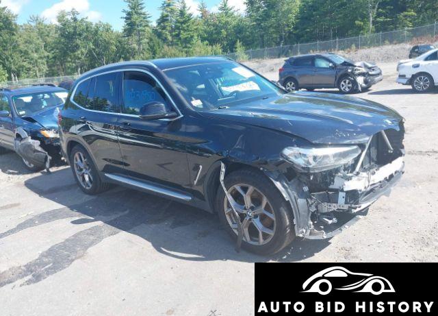 Bmw X3 Xdrive30I 2021 Black 2.0L