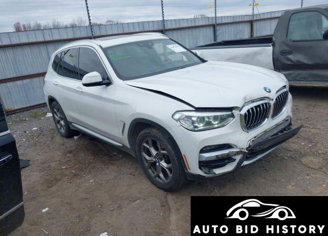 Bmw X3 Xdrive30I 2021 White 2.0L
