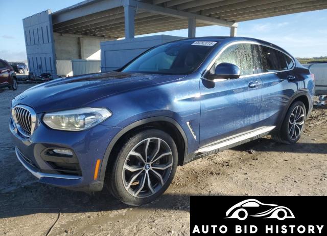 Bmw X4 Xdrive30I 2019 Blue 2.0L  4