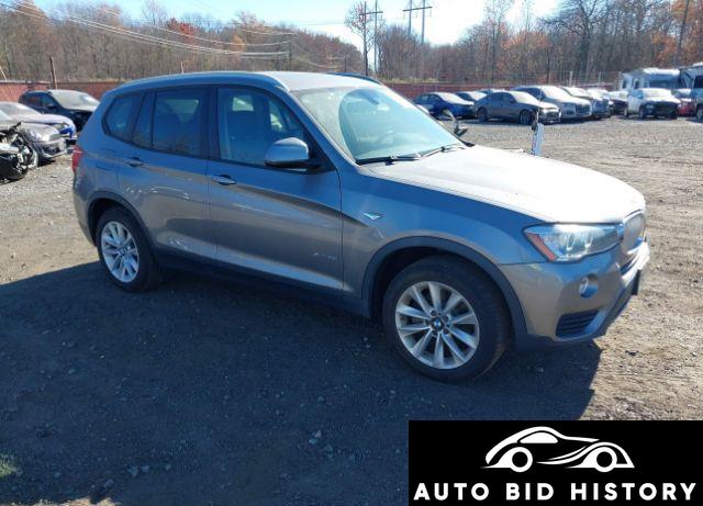 Bmw X3 Xdrive28I 2017 Gray 2.0L