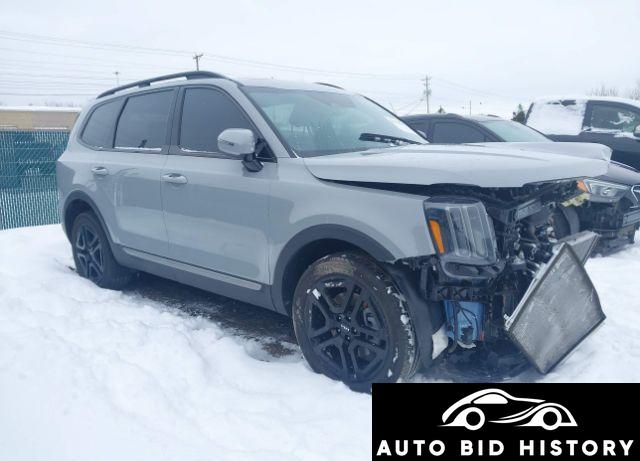 Kia Telluride Sx X-Line 2023 Gray 3.8L