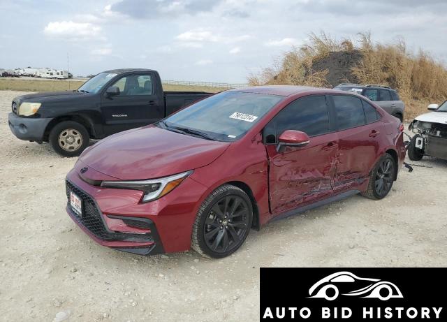 Toyota Corolla Se 2024 Red 2.0L  4