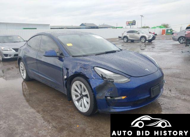 Tesla Model 3 Rear-Wheel Drive 2023 Blue U