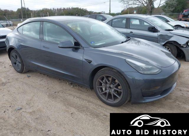 Tesla Model 3 Rear-Wheel Drive 2023 Gray U