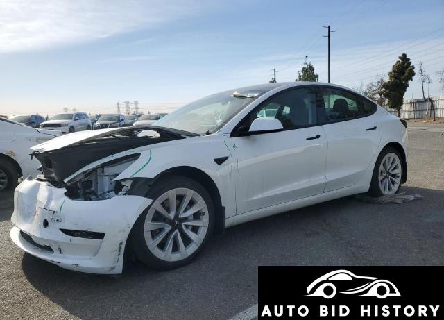 Tesla Model 3 2021 White