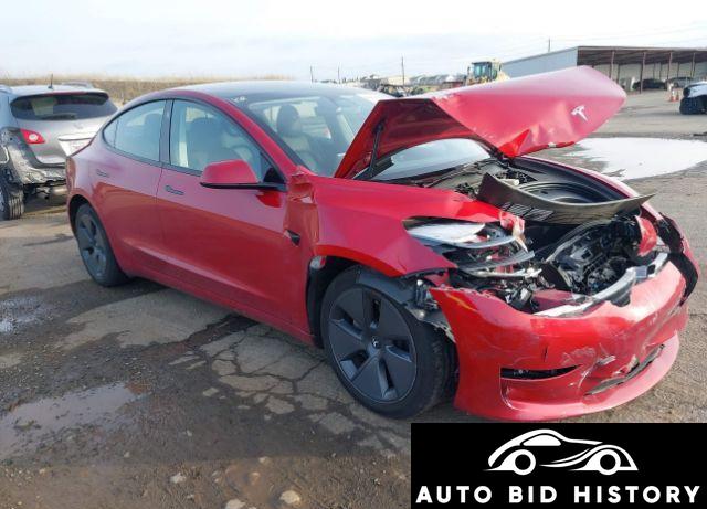 Tesla Model 3 Rear-Wheel Drive 2023 Red U
