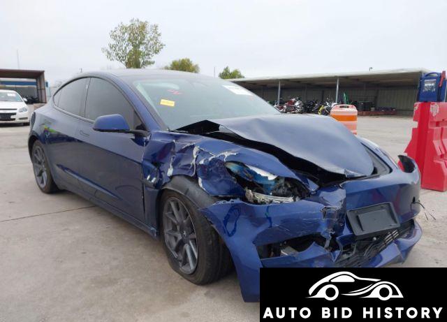 Tesla Model 3 Rear-Wheel Drive 2023 Blue U