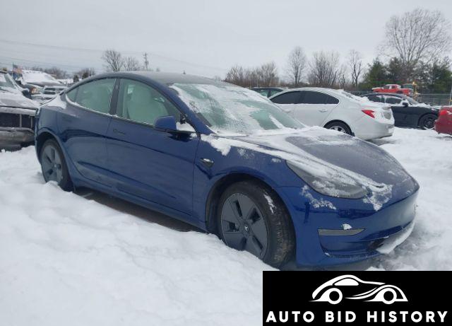 Tesla Model 3 Rear-Wheel Drive 2023 Blue U