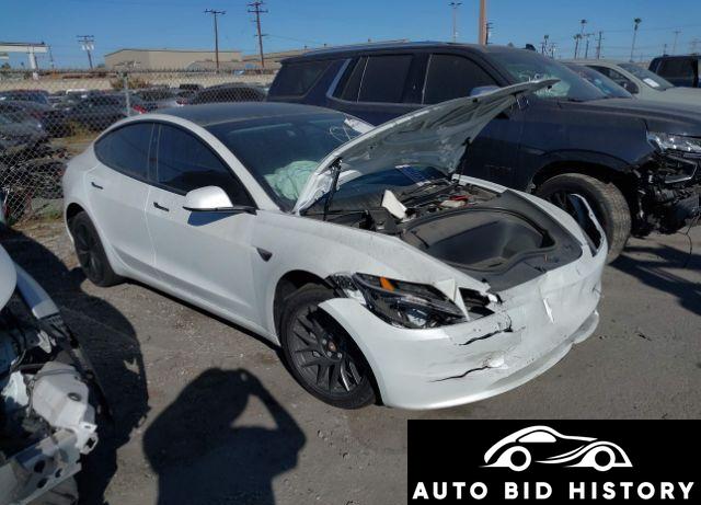 Tesla Model 3 Rear-Wheel Drive 2024 White U