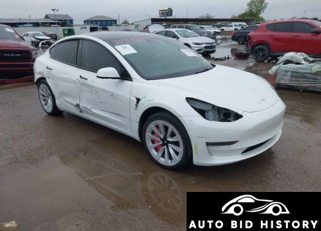 Tesla Model 3 Standard Range Plus Rear-Wheel Drive 2021 White U