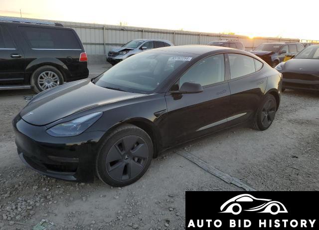 Tesla Model 3 2022 Black