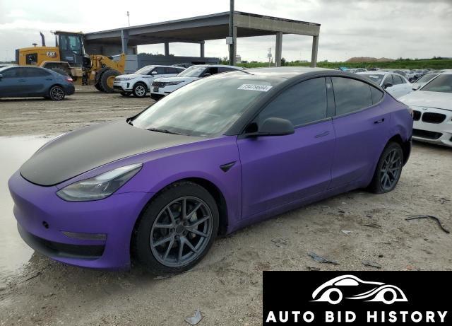 Tesla Model 3 2023 Purple
