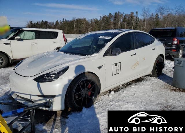 Tesla Model 3 2021 White
