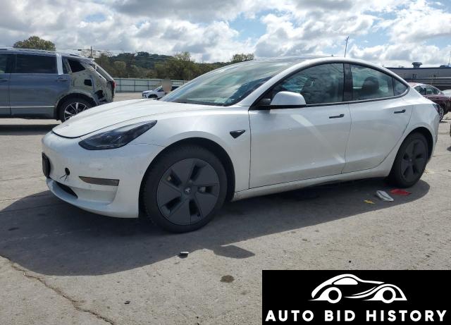 Tesla Model 3 2022 White