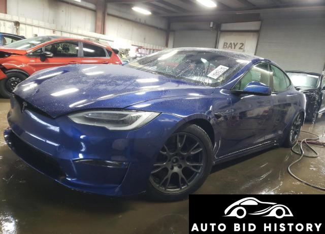Tesla Model S 2021 Blue