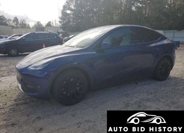 Tesla Model Y 2020 Blue