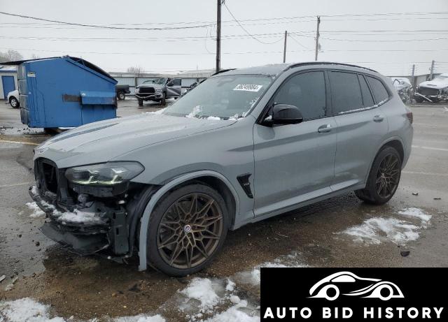 Bmw X3 M 2022 Gray 3.0L  6