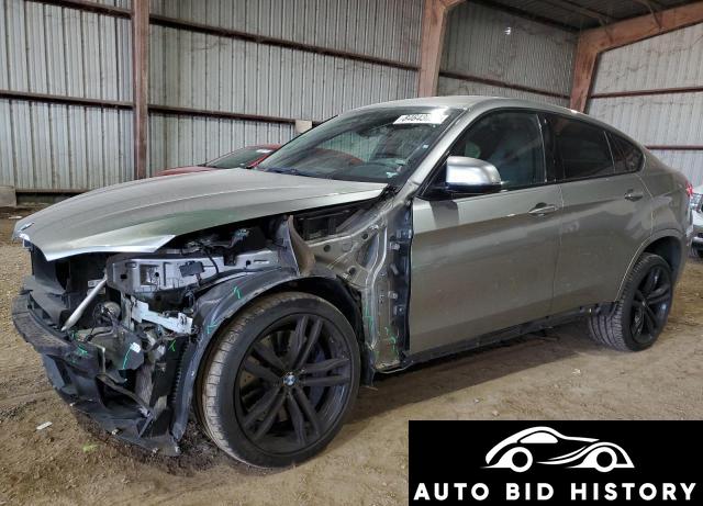 Bmw X6 M 2019 Gray 4.4L  8