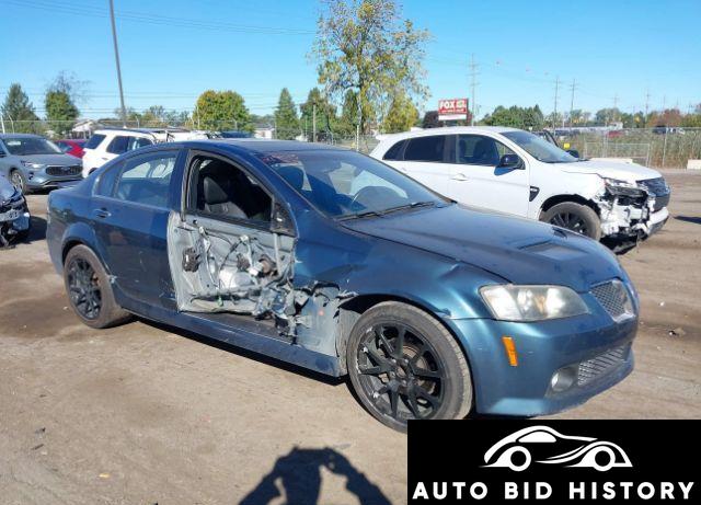 Pontiac G8 Gt 2009 Blue 6.0L