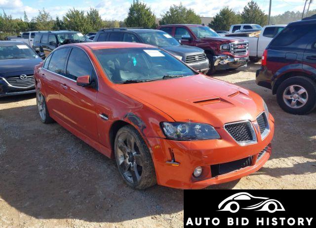 Pontiac G8 Gt 2008 Orange 6.0L