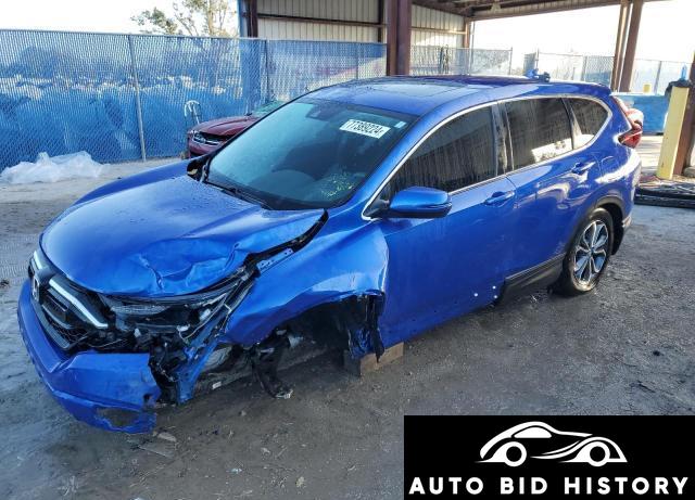 Honda Cr-V Ex 2022 Blue 1.5L  4
