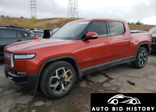 Rivian R1T Adventure 2023 Orange